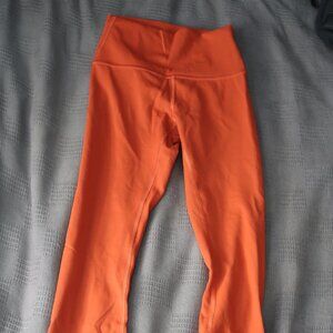 Lululemon Wunder Train High-Rise Tight 25" size 4 in Aztec Brick